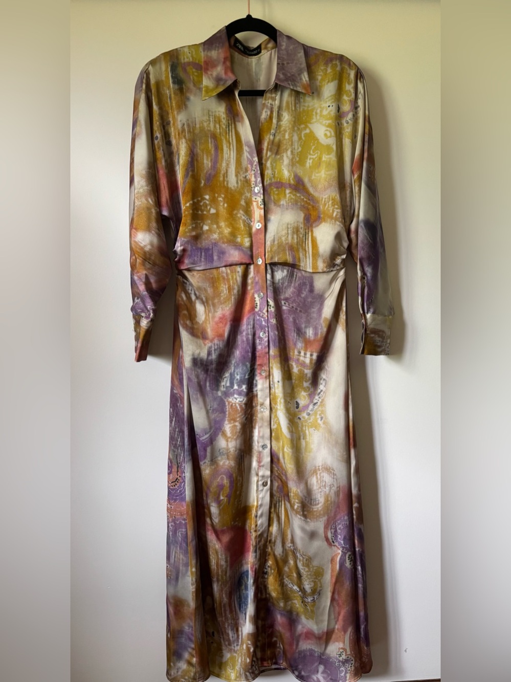 Zara Water-Colour Dress